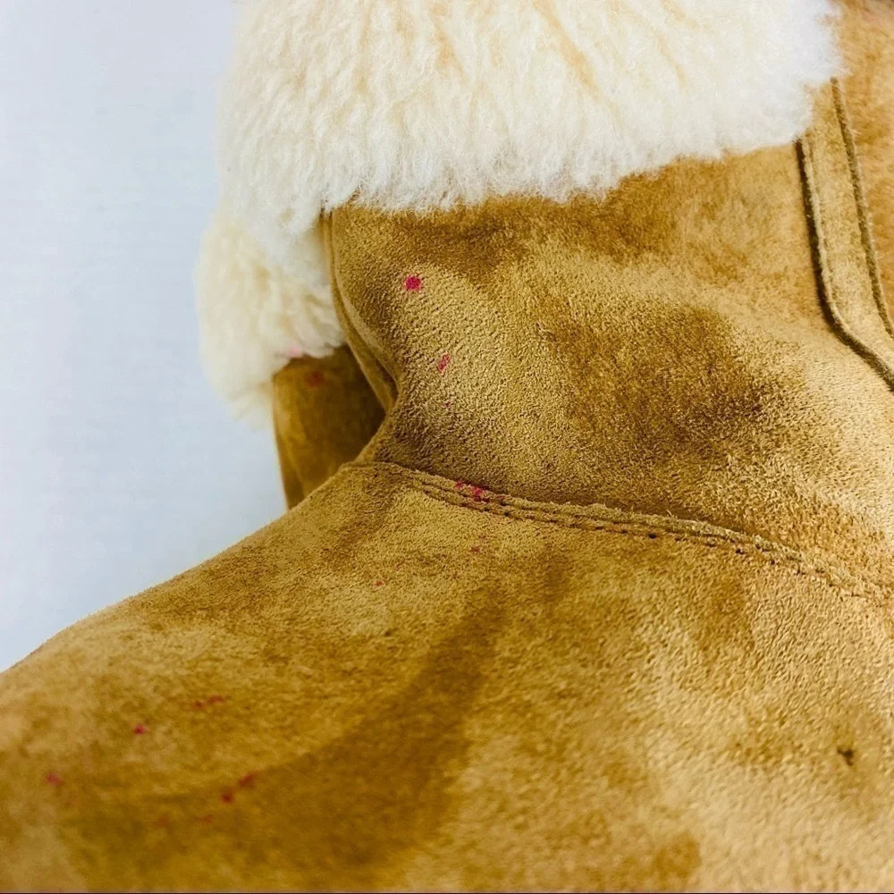 UGG Sherpa Lined Buckle Boots Size 4